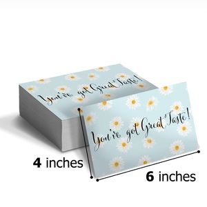 2 SETS LEFT🌼25 Premium Cardstock - 4 x 6 inch